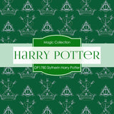 Slytherin Harry Potter Digital Paper DP1780 - Digital Paper Shop