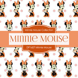 Minnie Mouse Digital Paper DP1607 - Digital Paper Shop