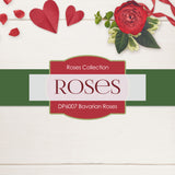 Bavarian Roses Digital Paper DP6007 - Digital Paper Shop - 2