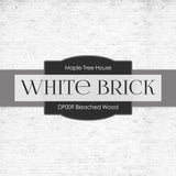 Bleached Brick Digital Paper DP009 - Digital Paper Shop
