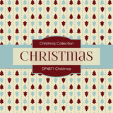 Christmas Digital Paper DP4871 - Digital Paper Shop