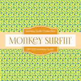 Monkey Surfin' Digital Paper DP1202 - Digital Paper Shop