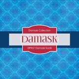 Damask and Scroll Digital Paper DP957 - Digital Paper Shop - 2