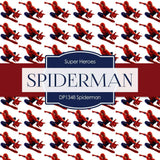 Spiderman Digital Paper DP1348 - Digital Paper Shop
