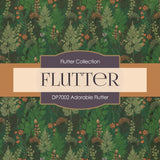Adorable Flutter Digital Paper DP7002A - Digital Paper Shop