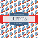 Hippo Fun Digital Paper DP6838 - Digital Paper Shop