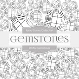 Gemstones Digital Paper DP202 - Digital Paper Shop