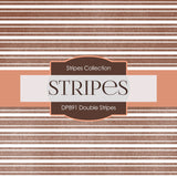 Double Stripes Digital Paper DP891B - Digital Paper Shop - 2