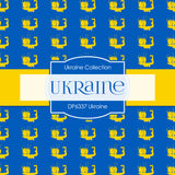 Ukraine Digital Paper DP6337 - Digital Paper Shop