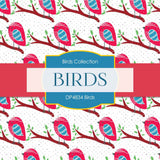 Birds Digital Paper DP4834 - Digital Paper Shop