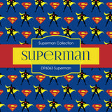 Superman Digital Paper DP6063 - Digital Paper Shop - 2