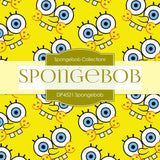 Spongebob Digital Paper DP4521 - Digital Paper Shop