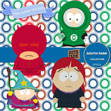 South Park Digital Paper DP3107 - Digital Paper Shop