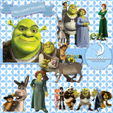 Shrek Digital Paper DP3213 - Digital Paper Shop