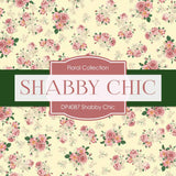 Shabby Chic Digital Paper DP4087 - Digital Paper Shop