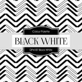Black White Digital Paper DP4187 - Digital Paper Shop