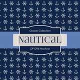 Nautical Digital Paper DP1296 - Digital Paper Shop