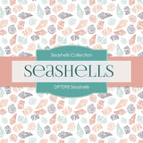 Seashells Digital Paper DP7098 - Digital Paper Shop