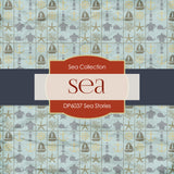 Sea Stories Digital Paper DP6037 - Digital Paper Shop - 2