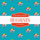 Rugrats Digital Paper 110C - Digital Paper Shop