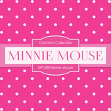 Minnie Mouse Digital Paper DP1087 - Digital Paper Shop