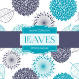 Leaves Digital Paper DP4214A - Digital Paper Shop