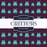 Critters Digital Paper DP6156B - Digital Paper Shop