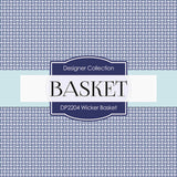 Wicker Basket Digital Paper DP2204 - Digital Paper Shop