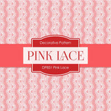 Pink Lace Digital Paper DP851 - Digital Paper Shop