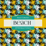 Beach Patterns Digital Paper DP7092 - Digital Paper Shop