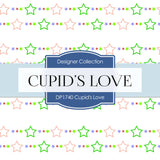 Cupid's Love Digital Paper DP1740 - Digital Paper Shop