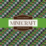 Minecraft Digital Paper DP3792A - Digital Paper Shop