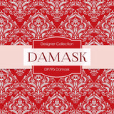 Damask Digital Paper DP795 - Digital Paper Shop