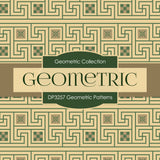 Geometric Patterns Digital Paper DP3257A - Digital Paper Shop