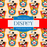 Mickey Mouse Digital Paper DP4902 - Digital Paper Shop