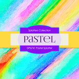 Pastel Splatter Digital Paper DP6741 - Digital Paper Shop