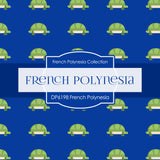 French Polynesia Digital Paper DP6198 - Digital Paper Shop