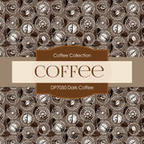 Dark Coffee Digital Paper DP7050 - Digital Paper Shop