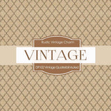Vintage Quatrefoil Digital Paper DP102 - Digital Paper Shop