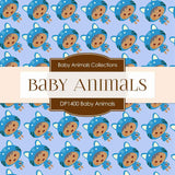 Baby Animals Digital Paper DP1400 - Digital Paper Shop
