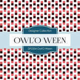 Owl' O Ween Digital Paper DP2334 - Digital Paper Shop