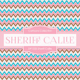 Sheriff Callie Digital Paper DP1335 - Digital Paper Shop