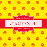 Kyrgyzstan Digital Paper DP6233 - Digital Paper Shop