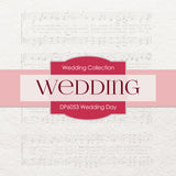 Wedding Day Digital Paper DP6053 - Digital Paper Shop - 2