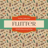 Blooming Flutter Digital Paper DP6996 - Digital Paper Shop