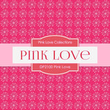 Pink Love Digital Paper DP2100 - Digital Paper Shop