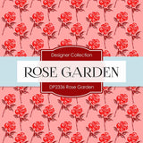 Rose Garden Digital Paper DP2336 - Digital Paper Shop