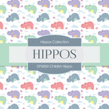 Childish Hippo Digital Paper DP6850 - Digital Paper Shop