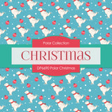 Polar Christmas Digital Paper DP6690 - Digital Paper Shop