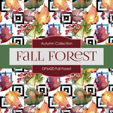 Fall Forest Digital Paper DP6420 - Digital Paper Shop